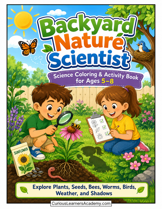 Backyard Nature Scientist Activity Book